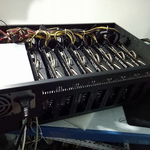 An advanced mining rig setup