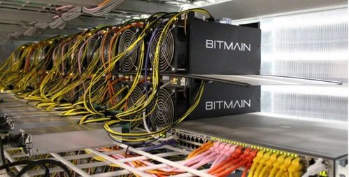 Latest generation ASIC mining rig installed in a cold Siberian facility